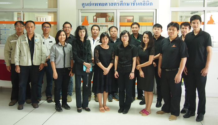 งานโสตฯจัดกิจกรรมบำรุงรักษาระบบและอบรม E-learning ณ ศูนย์แพทย์ฯ รพ.แพร่